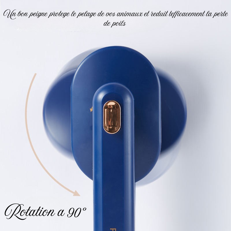 Brosse Autonettoyante Arc Haute Densité pour Chat — Maison Abba