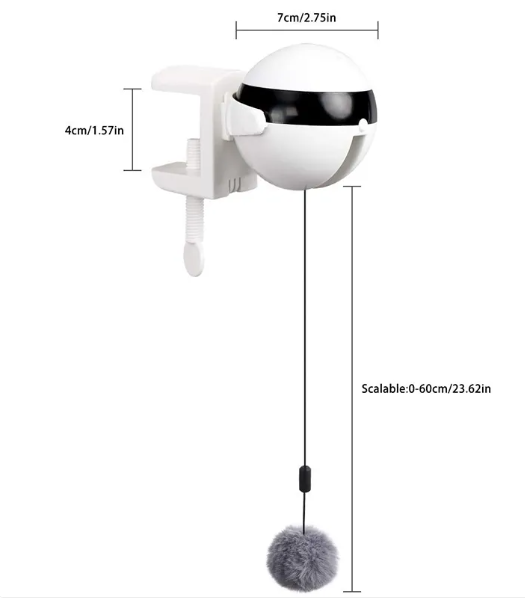 Balle interactive à élévation automatique pour chat — Maison Abba