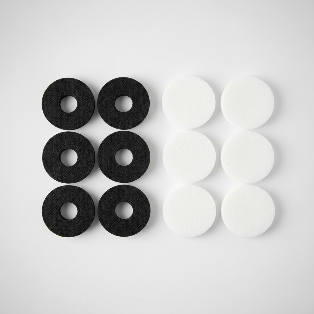 Kit de filtres de rechange pour fontaine à eau — 4 filtres noirs et 4 filtres blancs